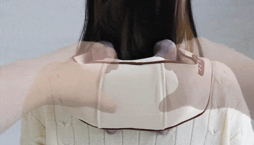 소나귀 주무르는 목 어깨 마사지기 무선 안마기 상세1