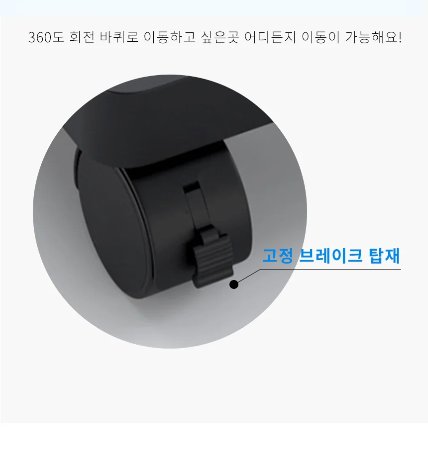 컴퓨터받침대 본체선반 거치대 다이 PC 데스크탑 트레이 이동식 홀더 보관함 상세4