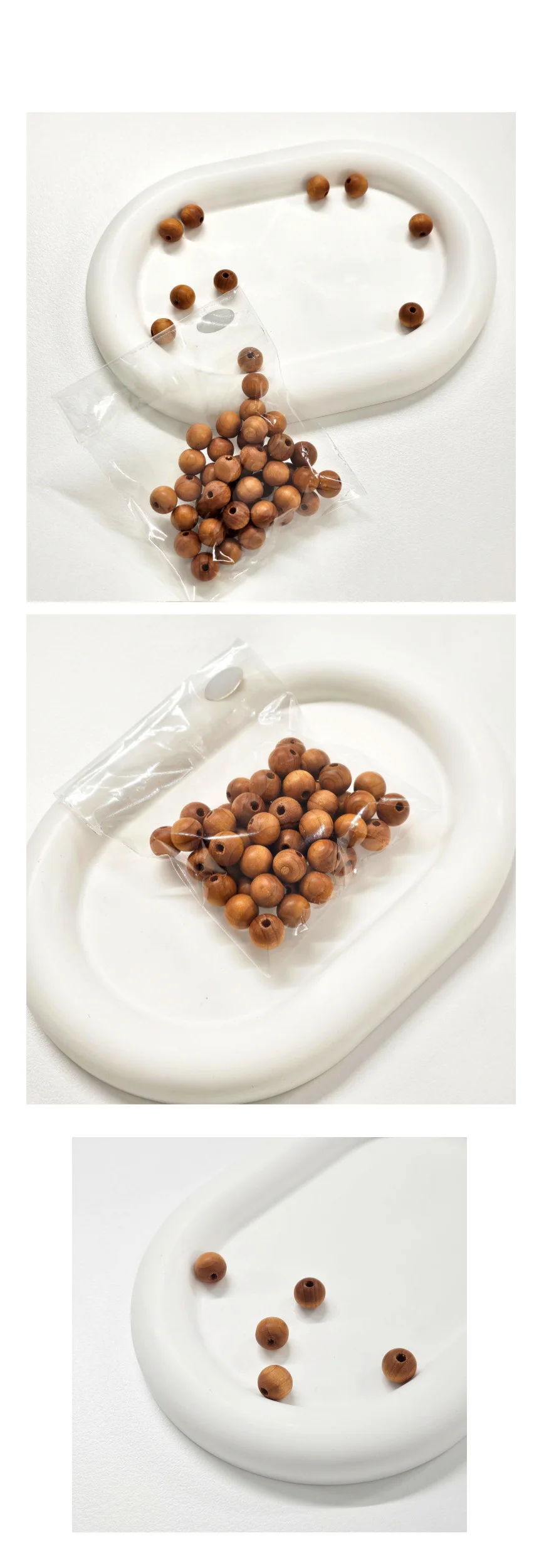 팔찌 10mm 50개입 나무 만들기 핸드메이드 재물 외출 상세4