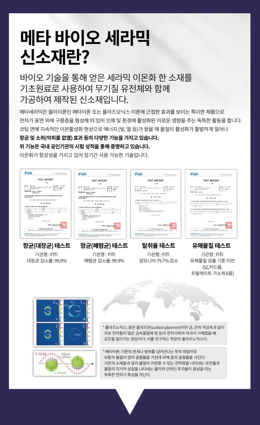 솔로젠 가드풀 바이오 항균 문손잡이 커버 대형(2매입) 출입문 현관문 도어락 손잡이 커버 상세2