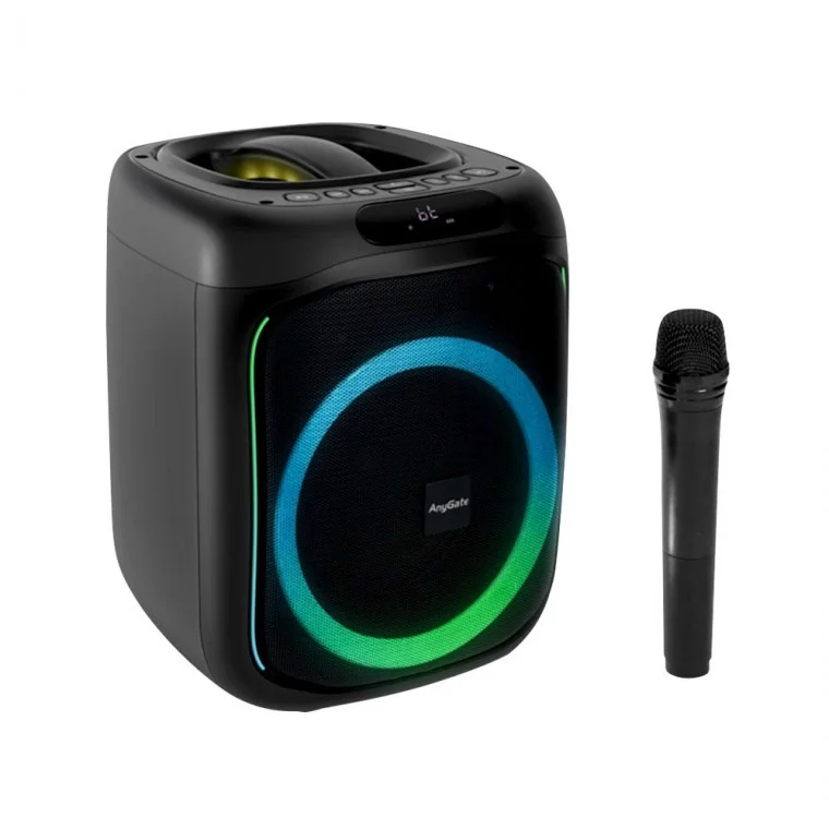 이동식 스피커 블루투스 엠프 50W 버스킹 노래방 파티