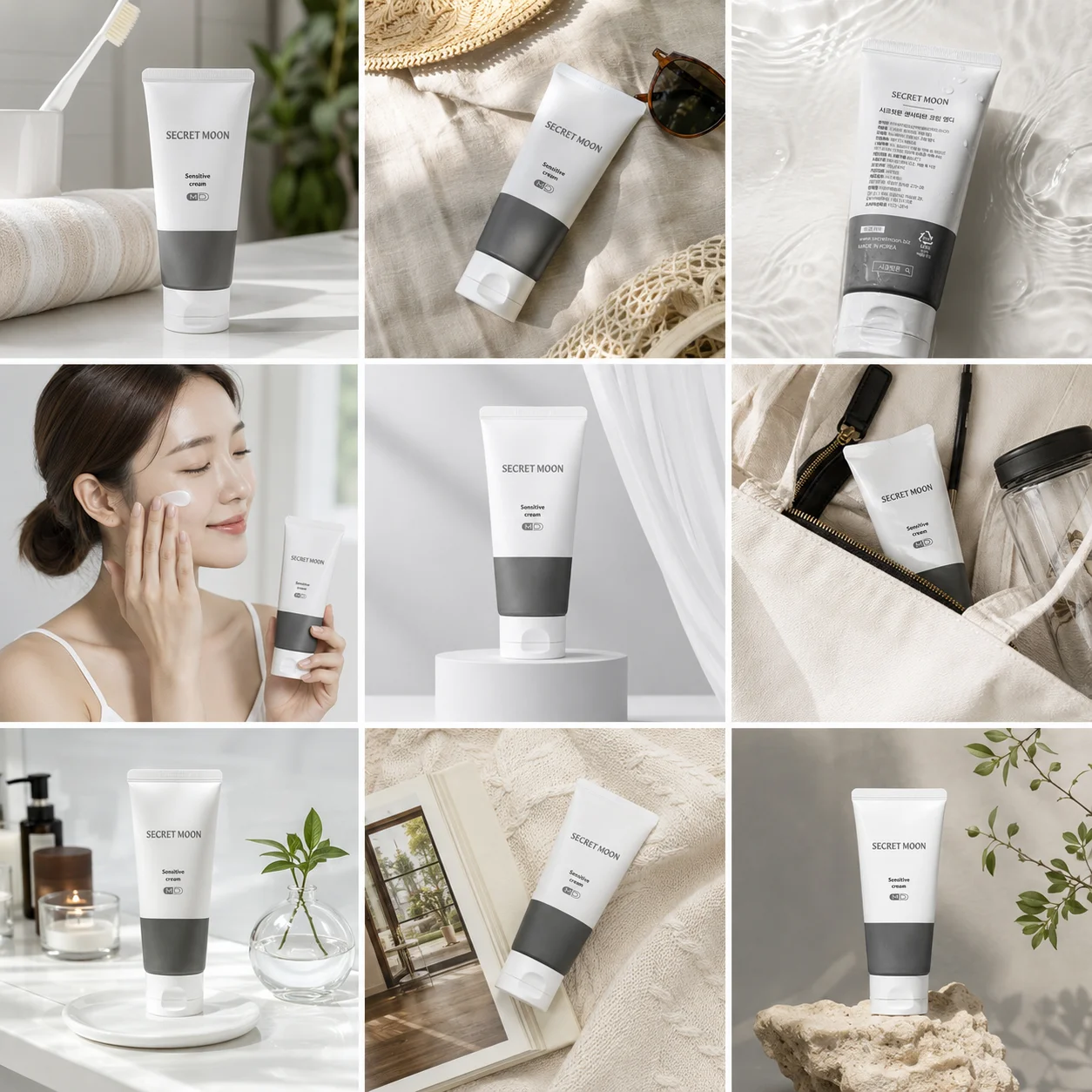 시크릿문 센서티브 엠디크림 100g 세라마이드 수분보습 피부보호 상세2
