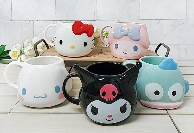 산리오 시나모롤 도기 입체 머그컵 390ml 상세2