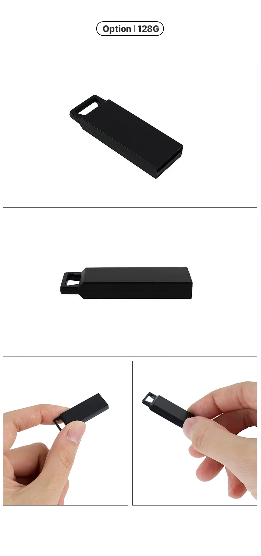모던벨 블랙 USB 2.0 메모리 상세3