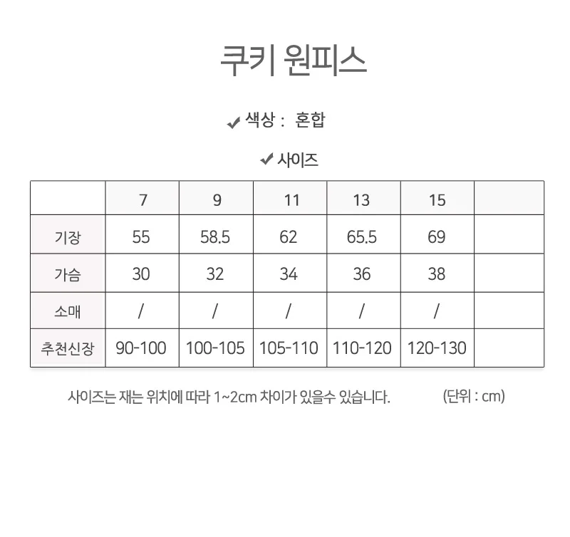 유아 아동 북유럽 꽃무늬 브이넥 원피스 상세1