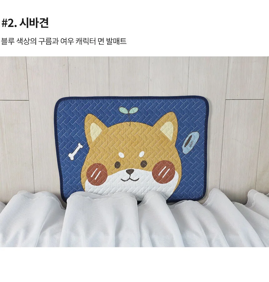 캐릭터 면 발매트 미끄럼방지 상세5