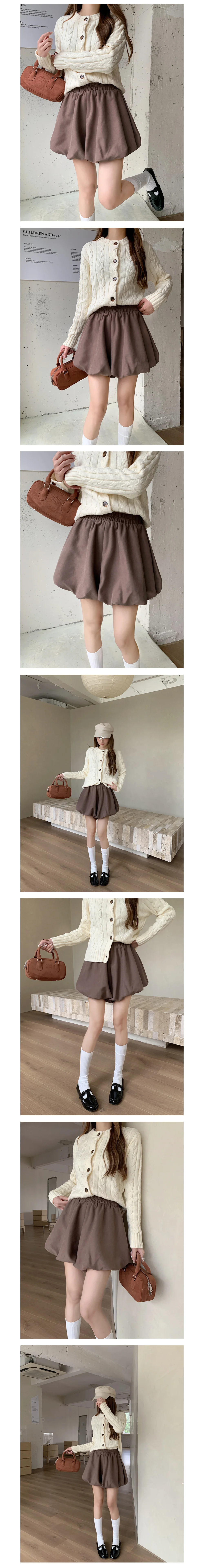 밴딩벌룬 호박 반바지 상세1