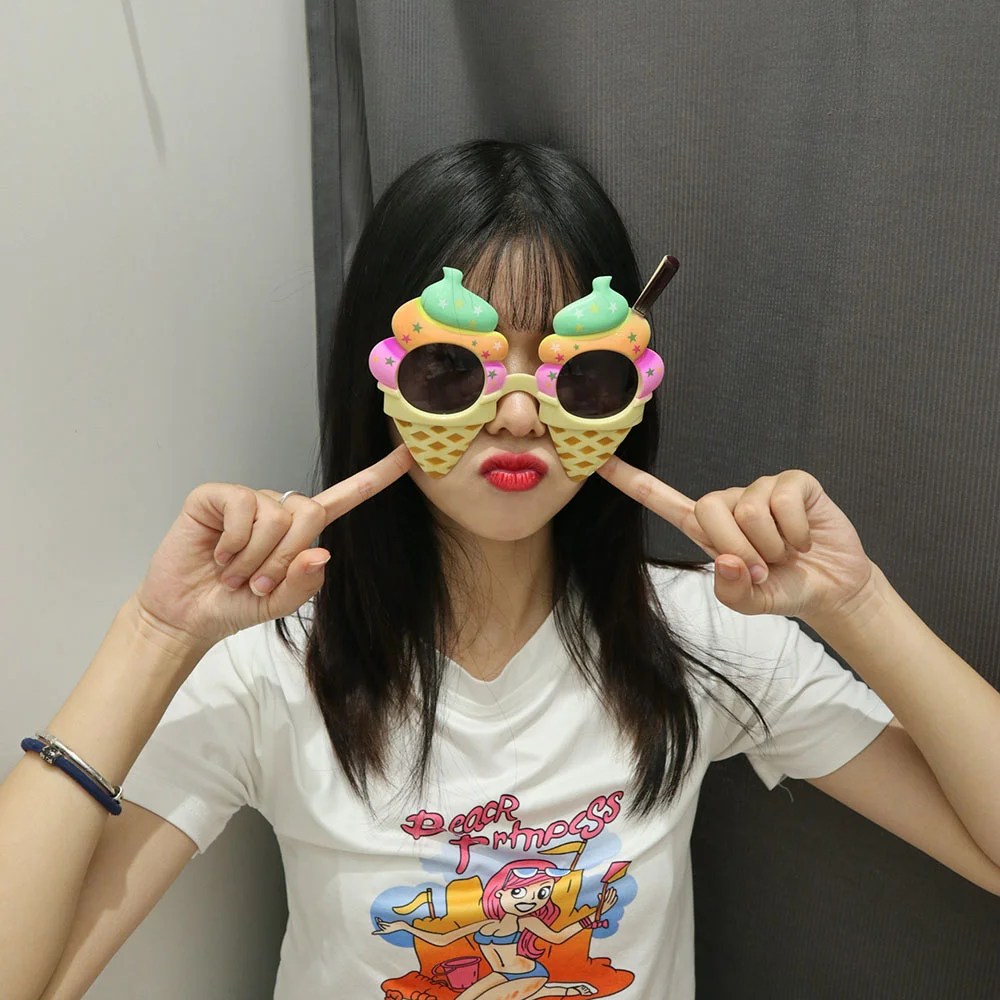 아이스크림 선글라스 파티 안경 인생네컷 소품 생일 상세1