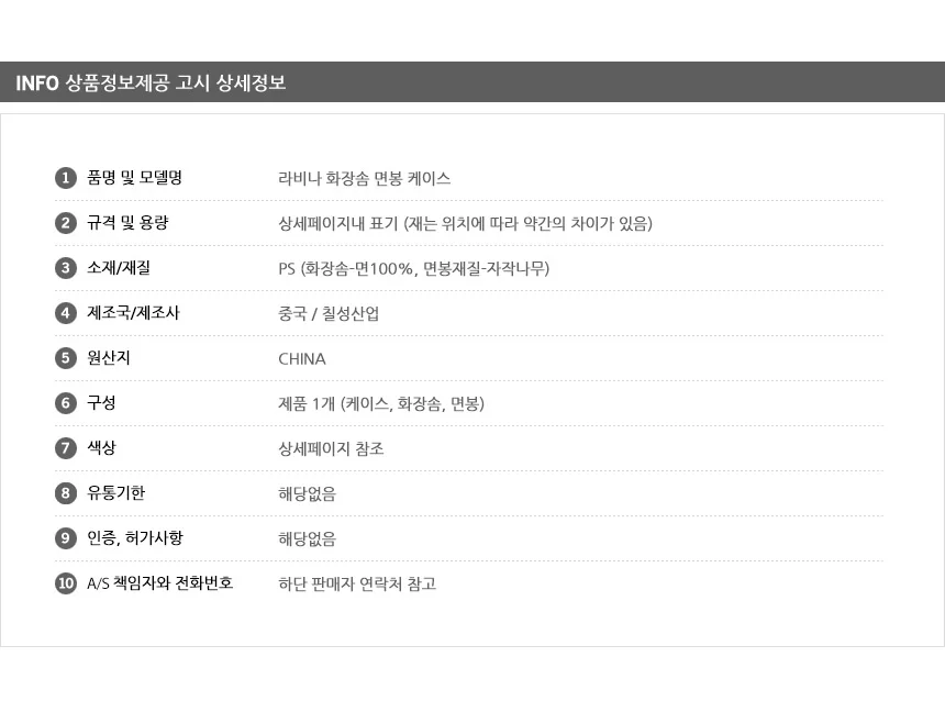 화장솜 면봉 케이스 화장솜보관용기 화장솜용기 상세9