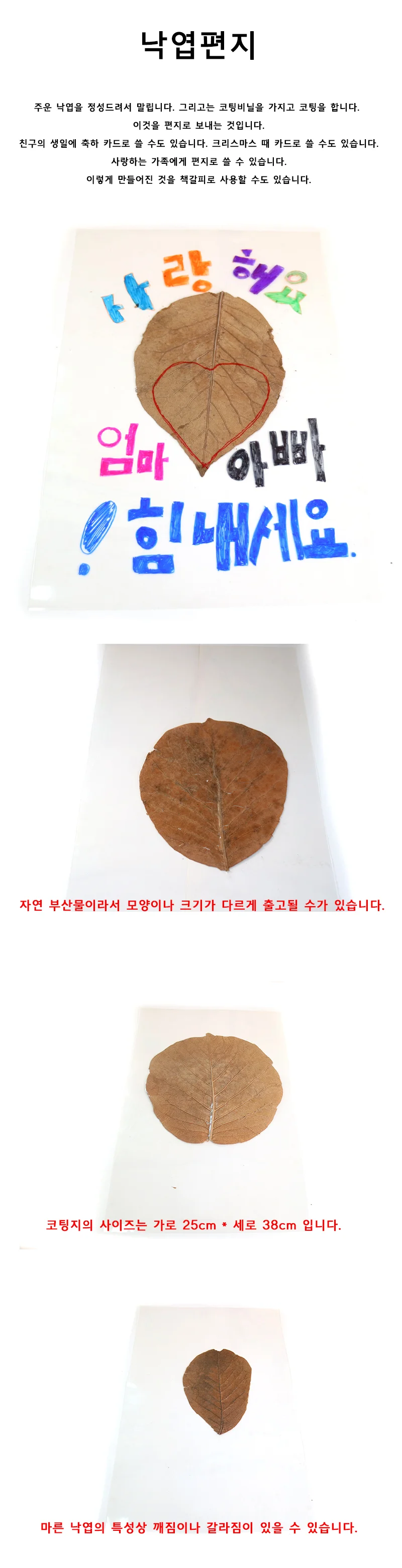 낙엽편지 상세1