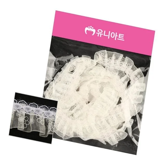 2000 꽃무늬 레이스 레이스끈 패션부자재 의류부자재