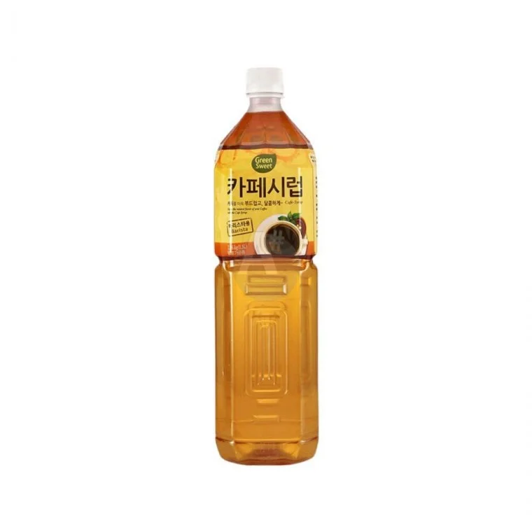 대상 그린 스위트 카페 시럽 1.5L 커피용 액상 설탕 까페 슈가 업소용 커피시럽