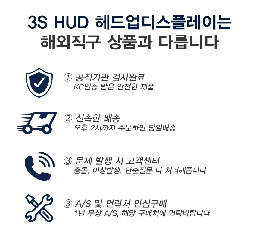 3S HUD 헤드업디스플레이 GPS형 3S-Q7 상세3