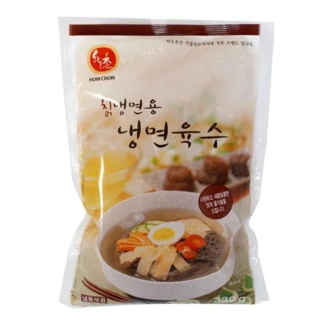 냉면육수 330g 칡냉면육수 간편조리 냉면 만들기 육수팩 상세1