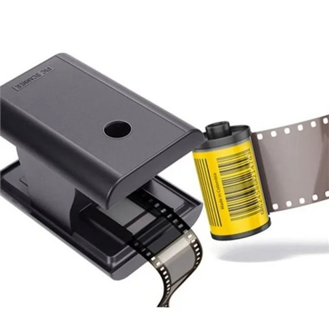 스마트폰 필름 스캐너 아날로그 필름 스캐너 휴대용 개인용 35mm 사진 간편 디지털화 레트로 감광판 이미지
