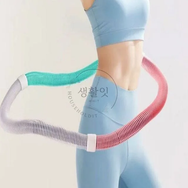 스프링 훌라후프 실내운동기구 복부운동기구 가정용운동기구 홈트운동기구 옆구리살빼기