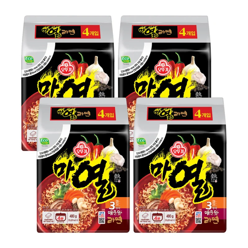오뚜기 마열라면 4입 x 4개 (총16입) 상세1