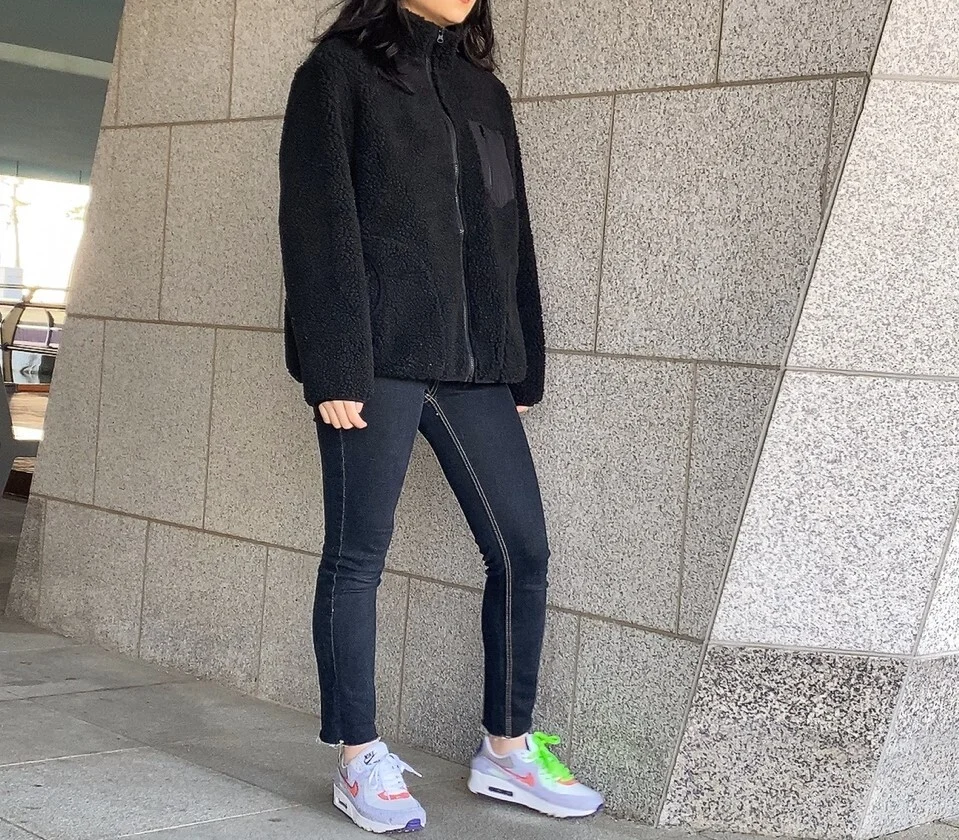 후리스 집업 점퍼 6색상 보아털 플리스 재킷 상세3