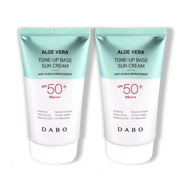 (1플러스1) 다보 알로에 베라 톤 업 베이스 선크림 70ml SPF50+