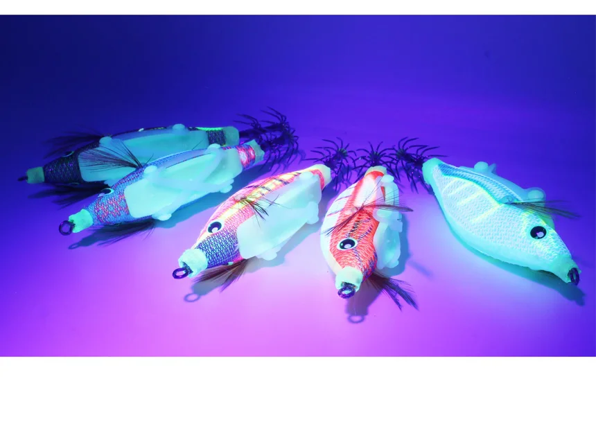 미니 밴딩 삼봉에기 쭈꾸미 갑오징어 UV 야광 2중와이어 상세4