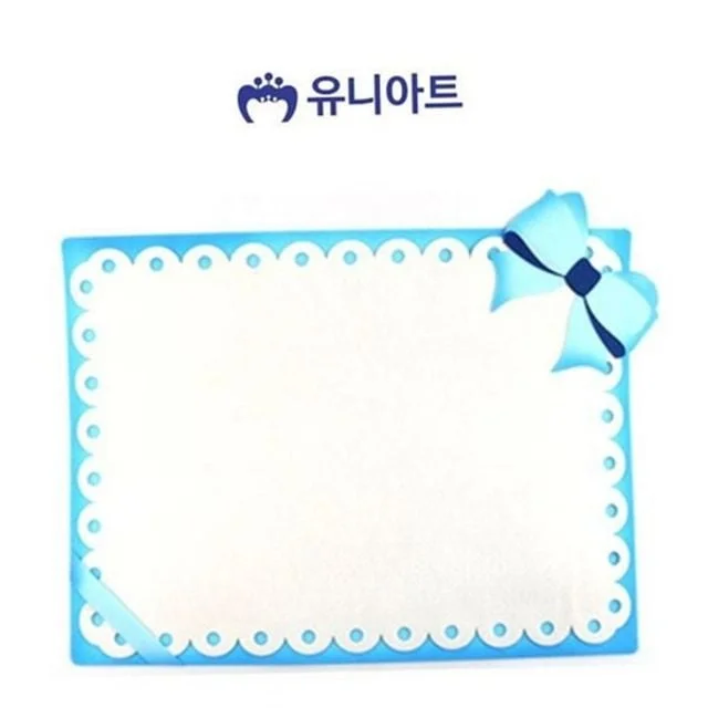 펠트 공예 배경판 펠트 이중 배경판 공예용 펠트지 원단 데코레이션 어린이집 유치원 교육용 장식용 집중력
