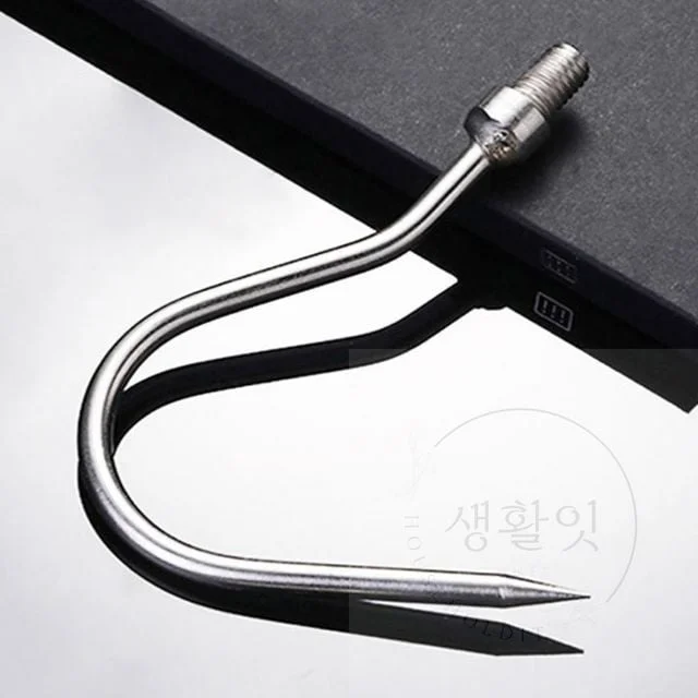 낚시 갈고리 15CM 낙지꼬시개 맛조개꼬챙이 문어갸프 외갈고리 갸프헤드