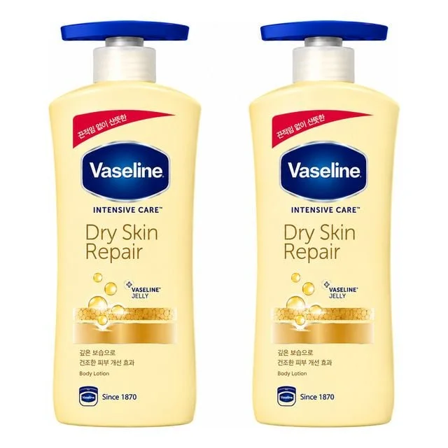 (1+1)바세린 인텐시브케어 드라이스킨 리페어 로션 600ml