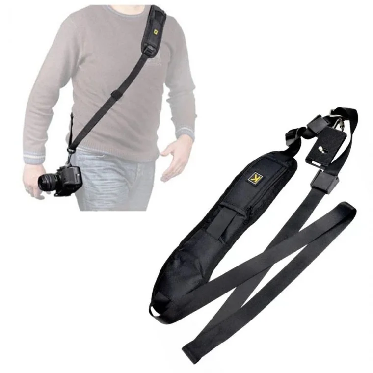 DSLR 카메라 숄더 목 어깨 넥 스트랩 야외 촬영 블랙