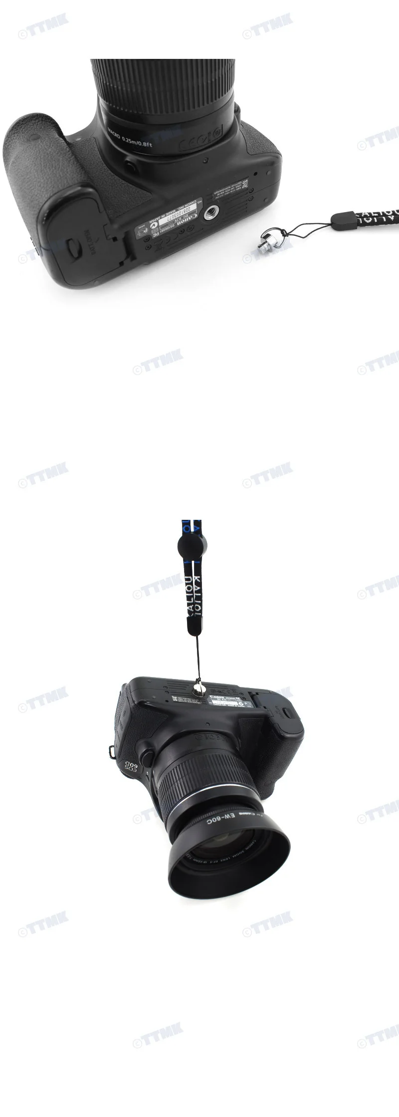 카메라 스트랩 D링 고리 1/4 나사 볼트 어댑터 K065 상세3