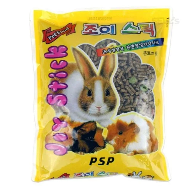 조이스틱 초식동물사료 큰토끼용 730g 알파파 소동물키우기