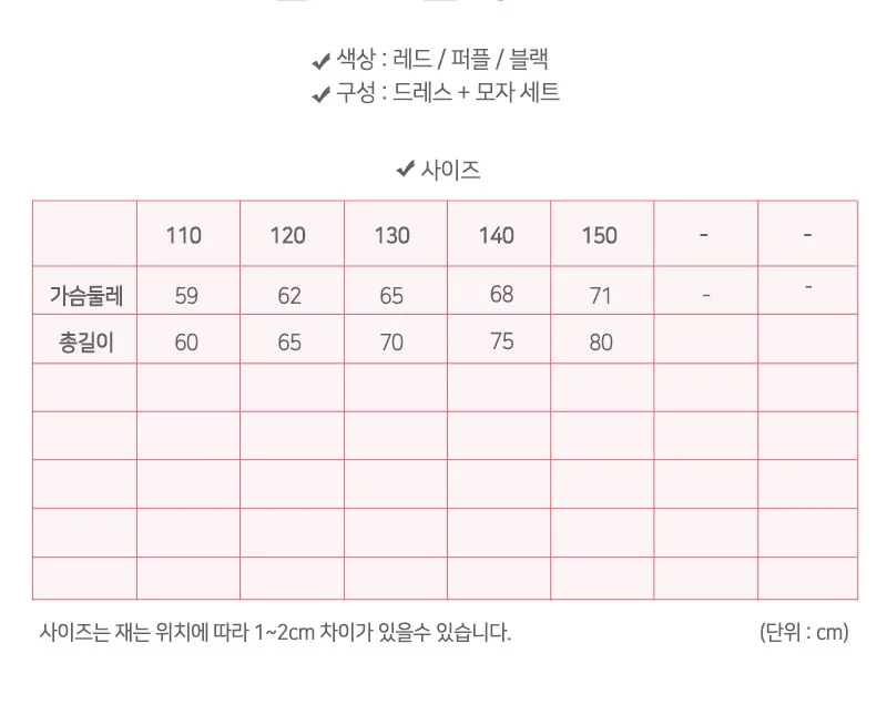 할로윈 코스프레 블랙 세트 모자 아동 여자어린이 유아 스타 조카 상세2