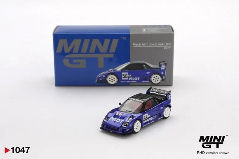 마쯔다 AZ-1 Liberty Walk LB40 PILOT 1대64 다이캐스트 피규어 모형 상세4