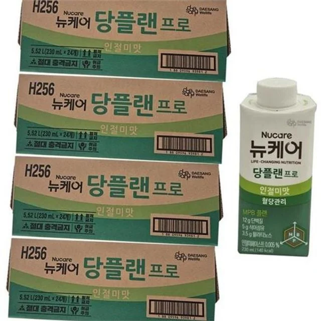 당뇨 환자 영양식 인절미 맛 음료 식사대용 고소한 230ml 단백질 간편 성인 보충용 웰빙