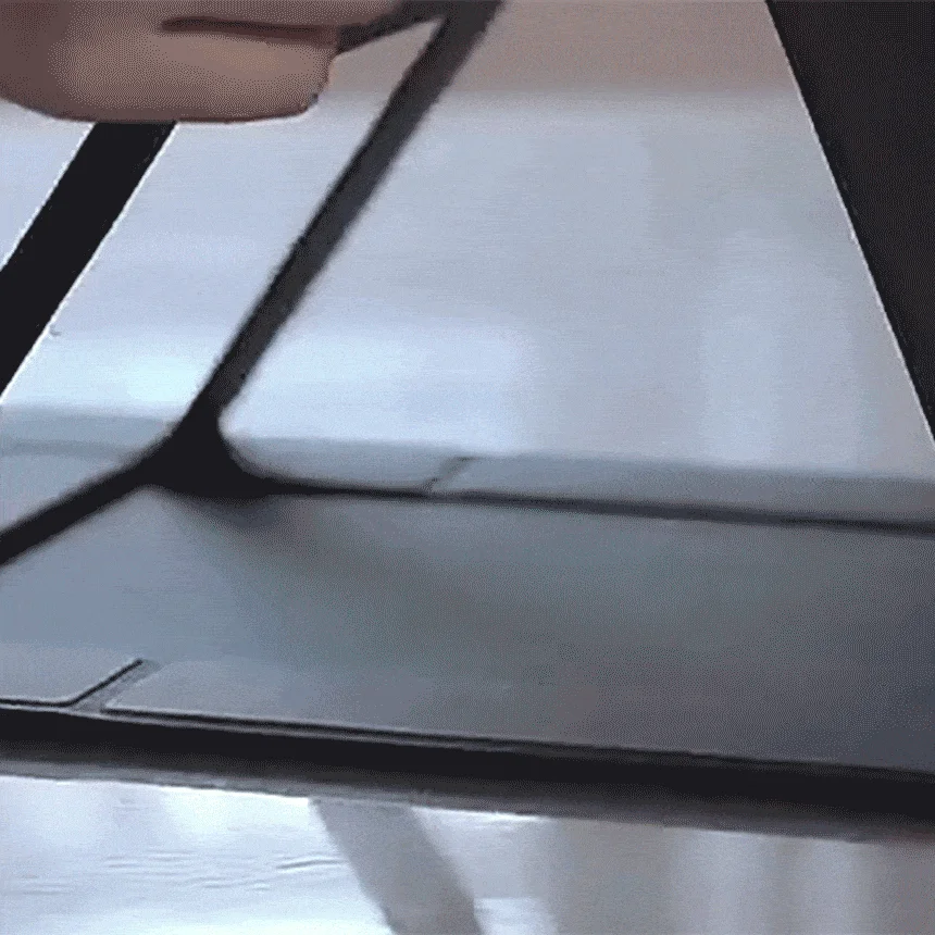 노트북 받침대 높이 각도조절 멀티 접이식 거치대 테이블 상세3