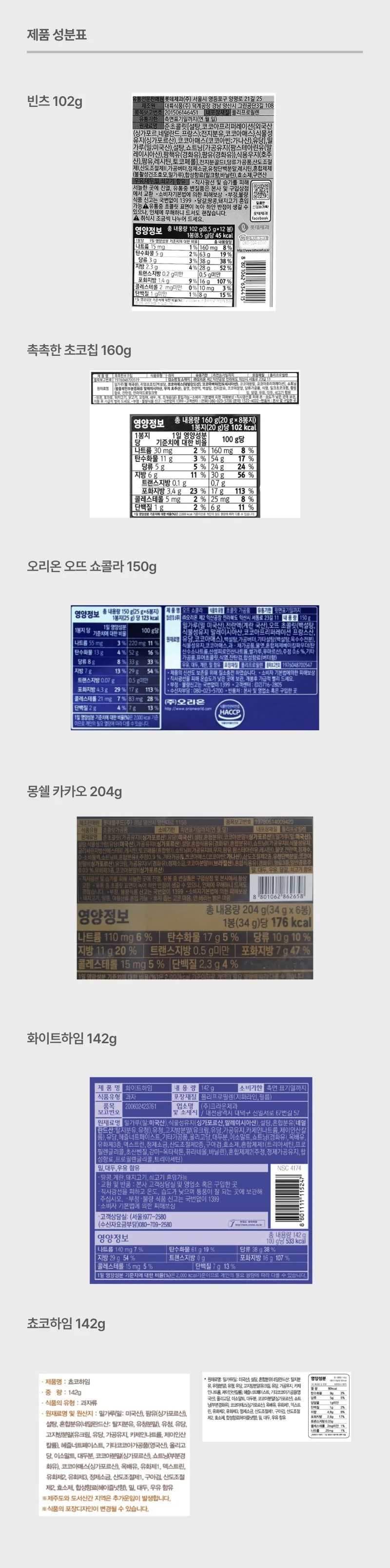 스낵24 김사원 최애 사무실 박스과자세트 6p 상세5