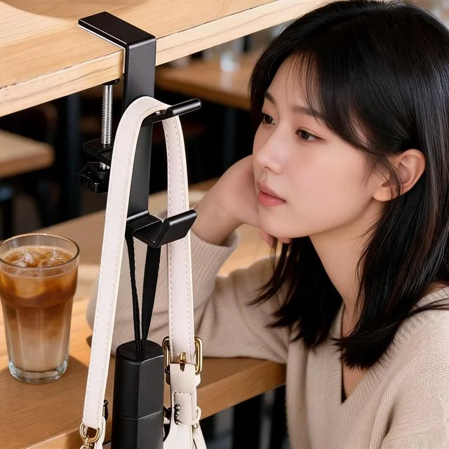 책상 가방걸이 가방고리 테이블 걸이 훅 사무실 옆 가방 보관 거치대 고정형