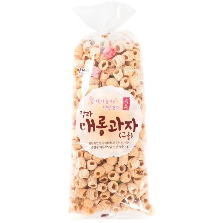 근영제과 칼라구운대롱 120g 마카로니 과자 대용량 간식