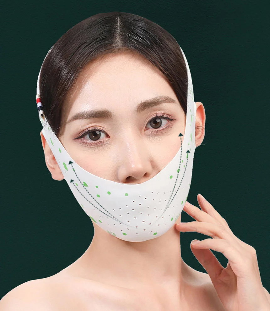 수면 입벌림 방지 밴드 얼굴밴드 턱리프팅밴드 브이라인밴드 턱마사지 V라인리프팅밴드 상세4