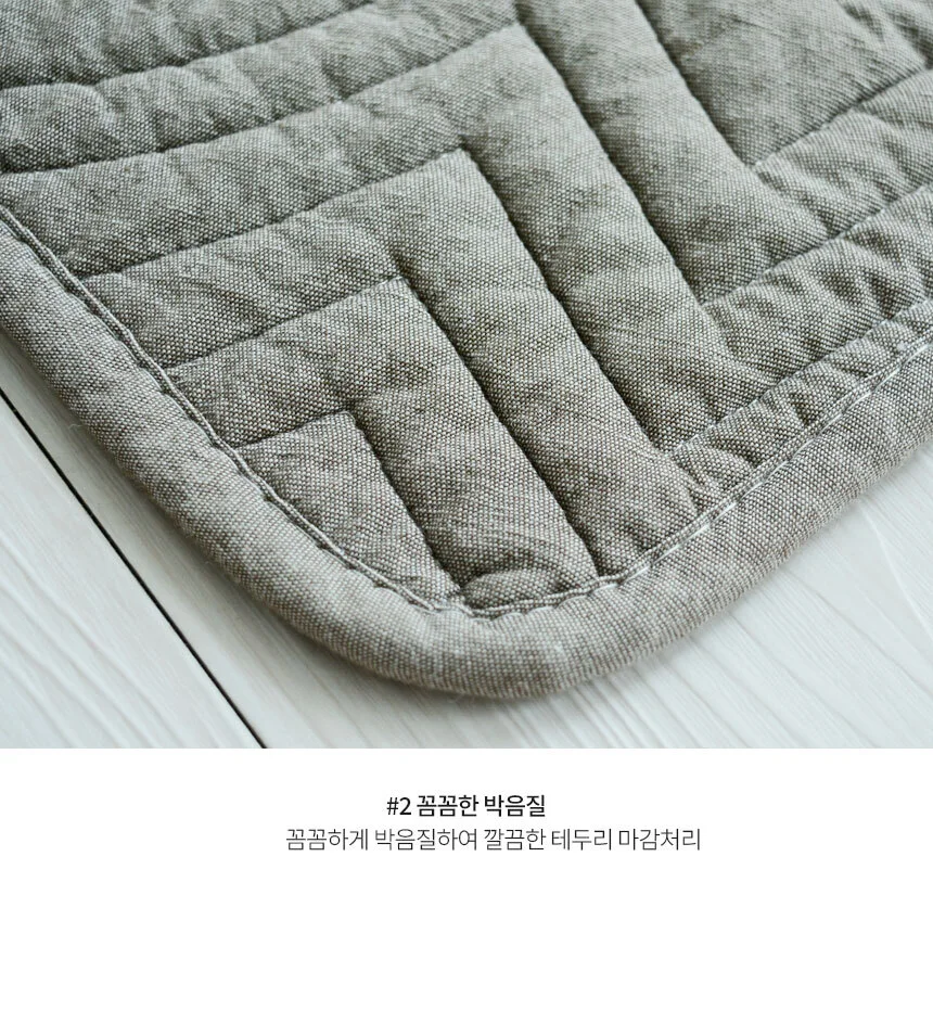 심플 여우 면 발매트 모음 미끄럼방지 상세4