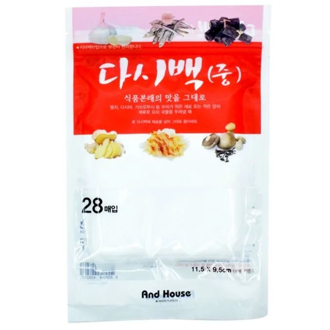 국물팩 육수팩 다시팩 육수 주머니 국물 내기 중 28매