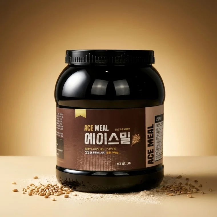 에이스밀 프로틴 쉐이크 맛있는 곡물맛 벌크업 1kg