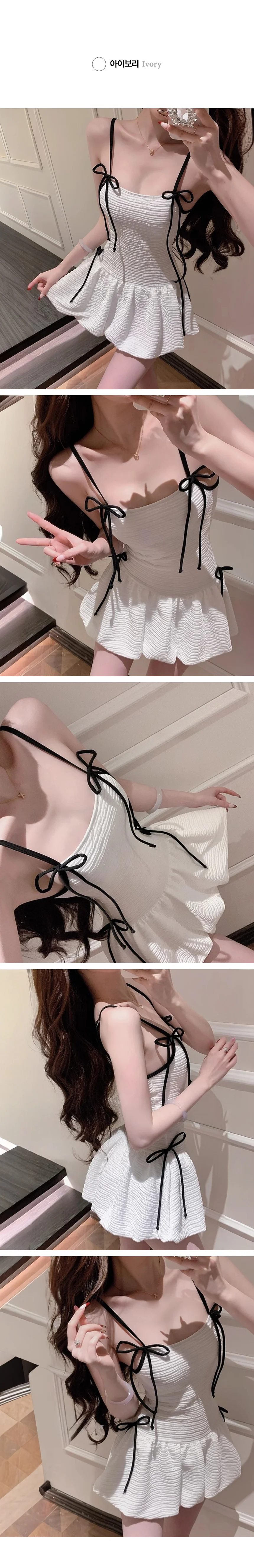 3091 발코 원피스 수영복 모노키니 체형커버 상세2