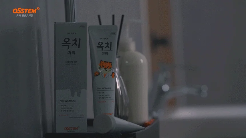 (오스템) 옥치 미백치약 34g 클로브민트향 (1개입) 상세2
