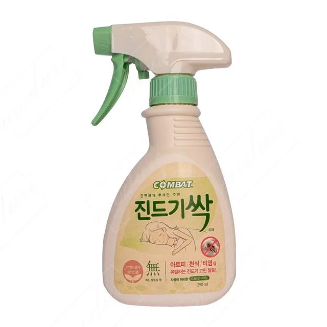 스프레이 250ml 이불 침대 섬유 침구 컴베트 집먼지 방충 가정용제거 빈대