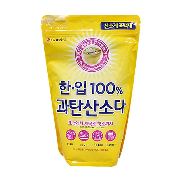 LG생활건강 한입100% 과탄산소다 1KG -TJ/흰옷세탁