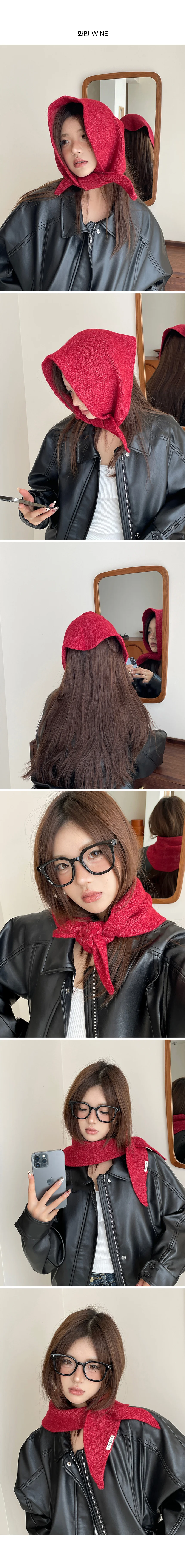 두건 나들이 모던 가을신상 고급스러운 상세3