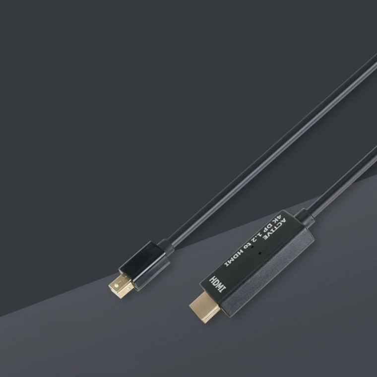 Coms 디스플레이 포트 to HDMI 케이블 4K 30Hz 2M