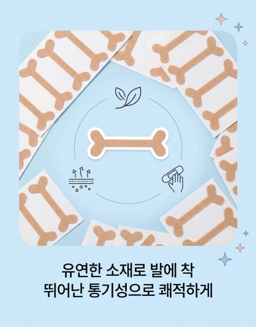 내성발톱테이프 발톱 보호 밴드4p 상세2