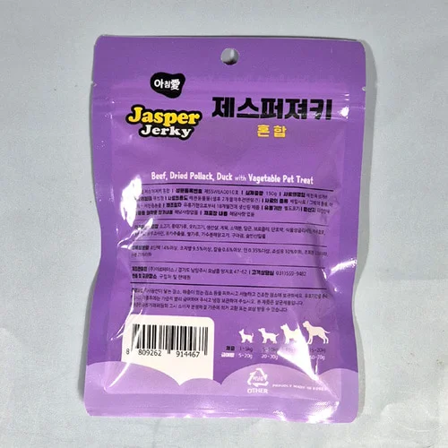 (5개묶음)아침애 제스퍼져키(혼합)150g 상세5
