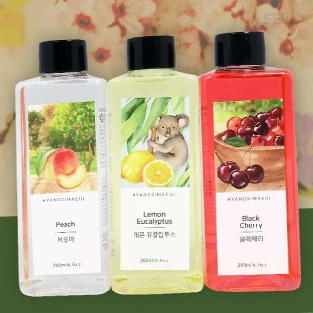 200ml 향기마을 디퓨저 리필오일 거실디퓨저 집방향제